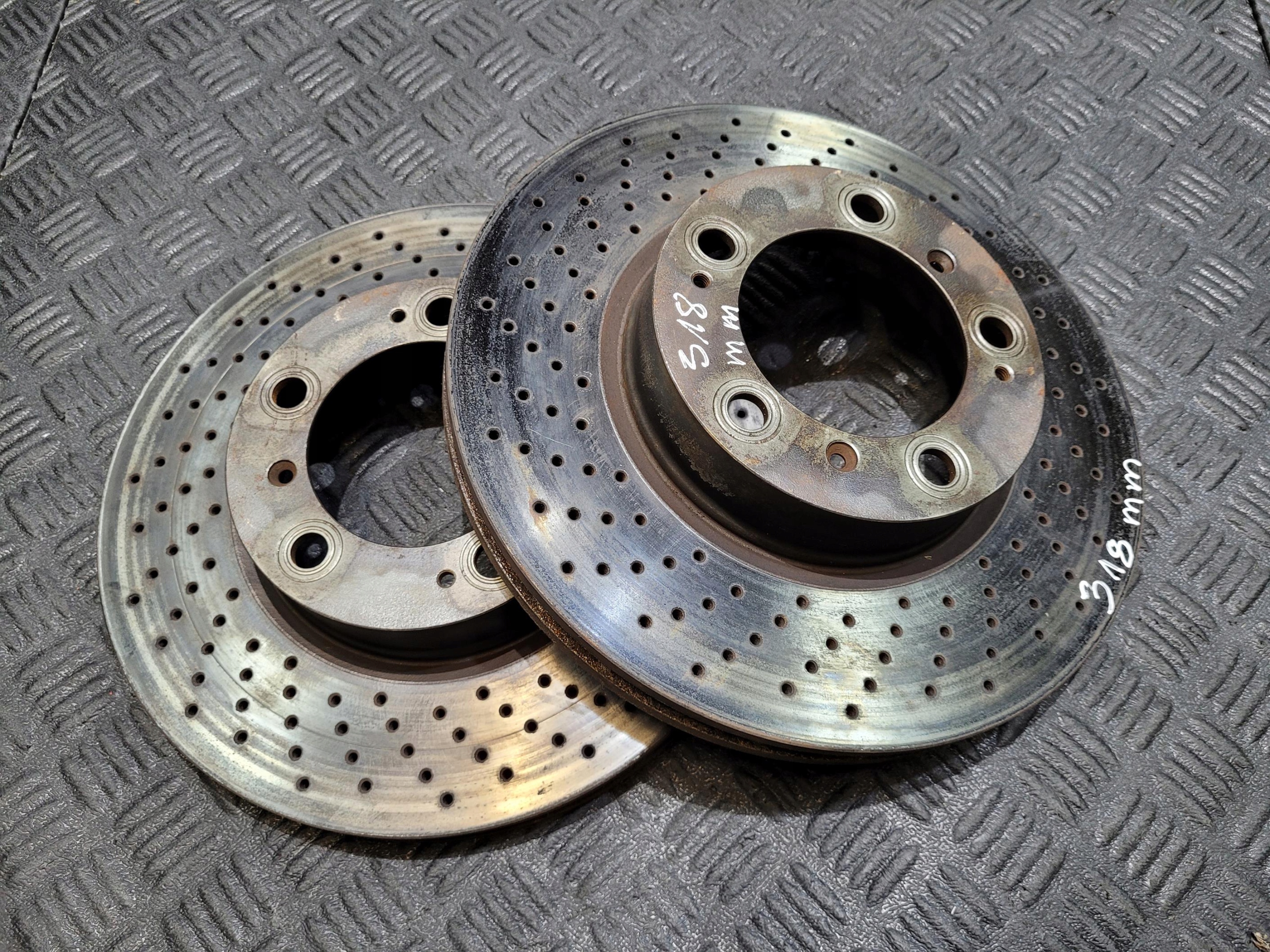 TARACZA discs front front KOMPLET 318MM PORSCHE BOXSTER CAYMAN S 987