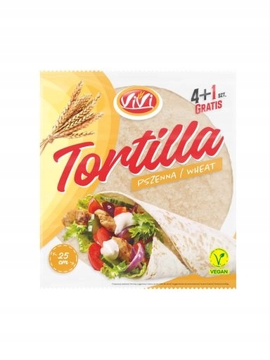 Levně 8 x Vivi pšeničná tortilla 4+1 240 g
