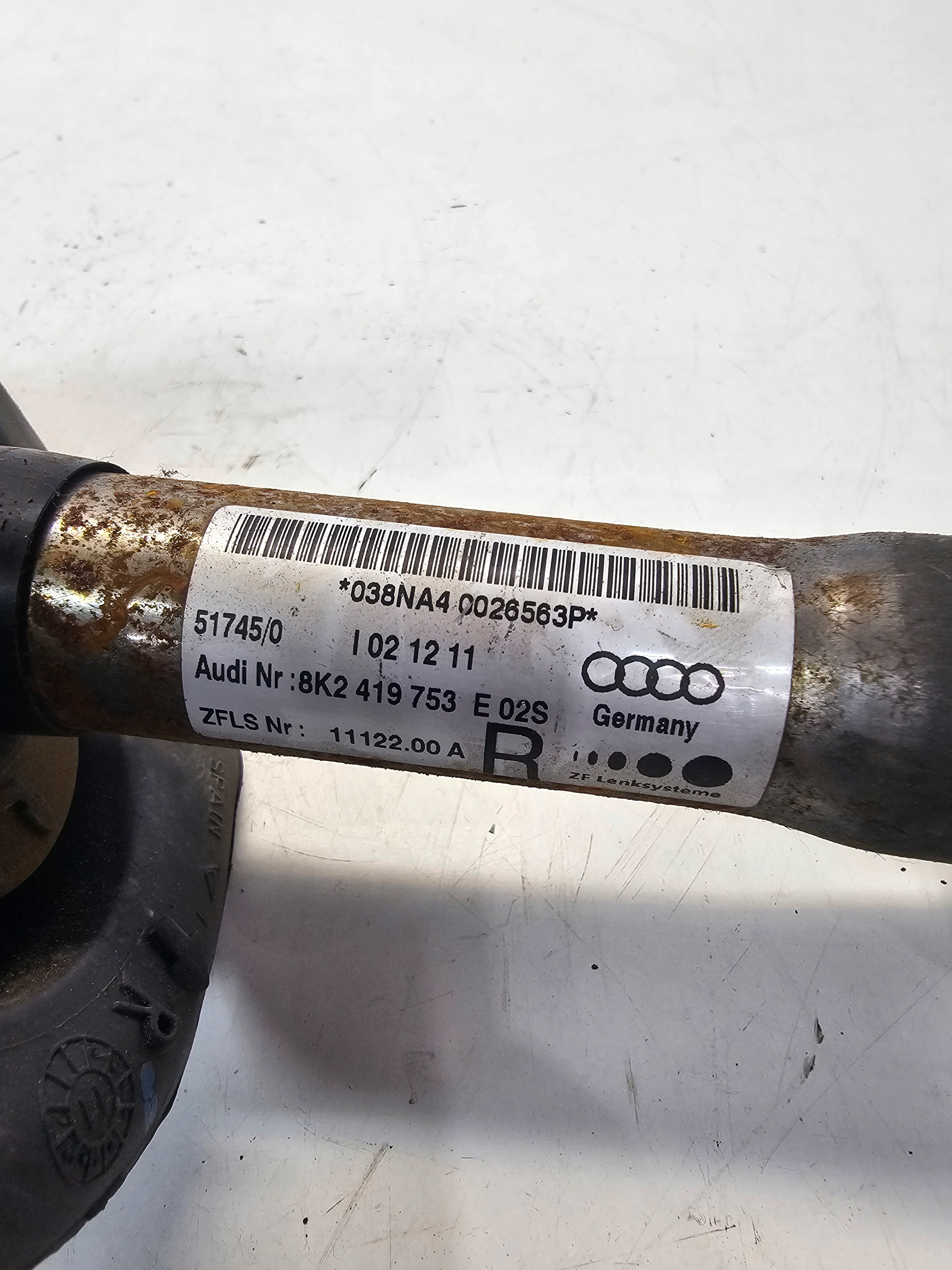 Spurstange der Lenksäule lenkrad AUDI A4 A5 8K2419753E