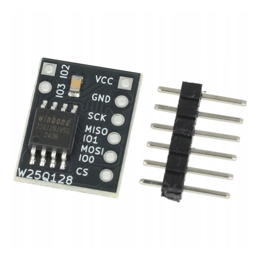 Moduł Pamięci Flash W25Q128 SPI QSPI msalamon