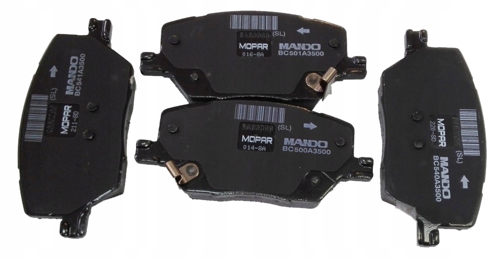 77367 214 - Тормозные колодки передние 500X JEEP RENEGADE 52094174