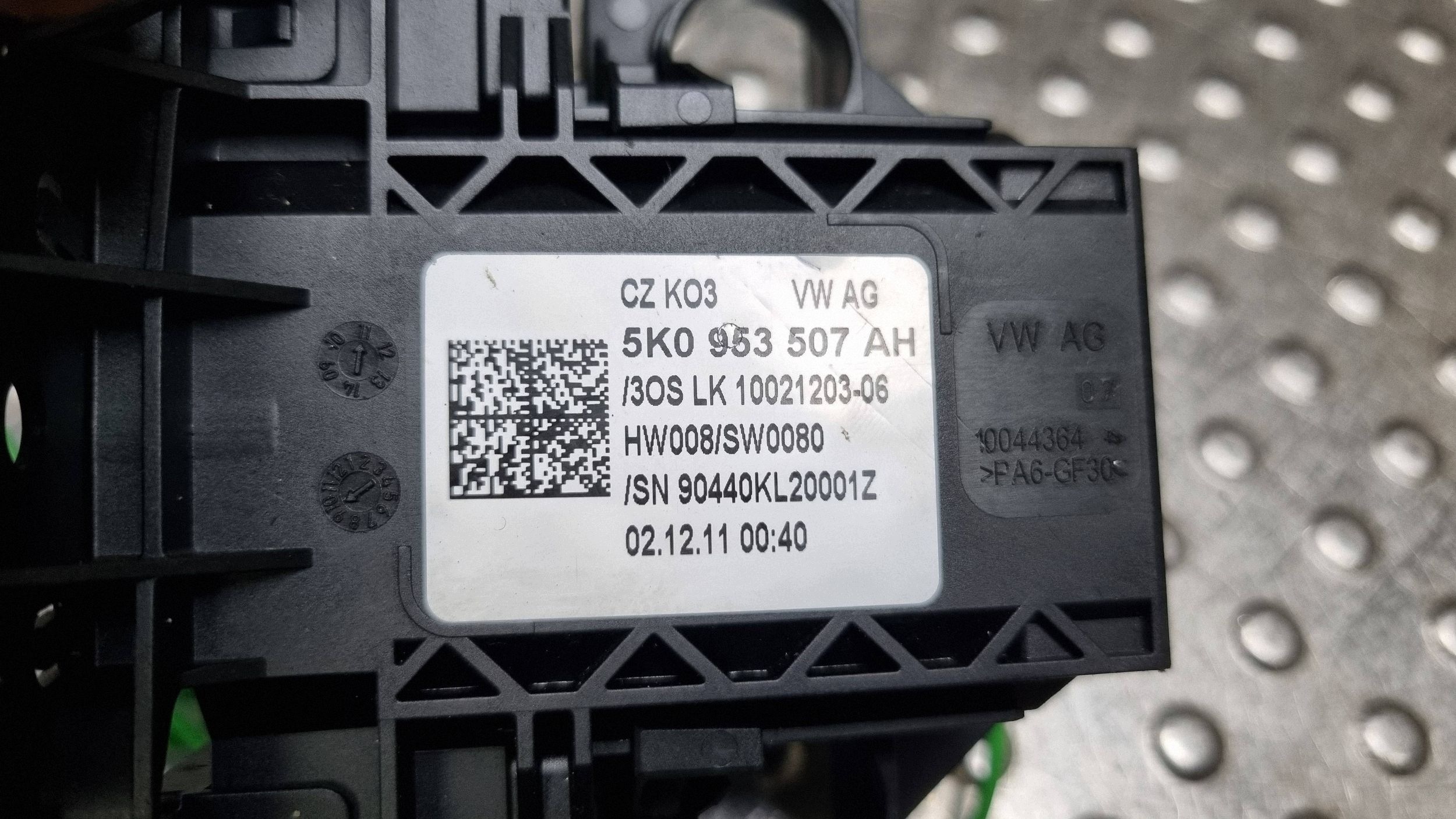 devio luci devio devio luci tergicristallo tergi 5K0953507AH VW TOURAN II GOLF VI