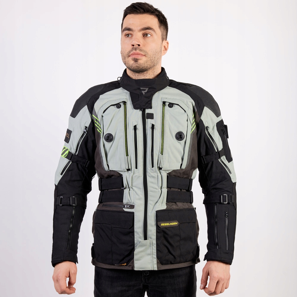 MOCNA KURTKA MOTOCYKLOWA REBELHORN PATROL XS Rodzaj Męskie