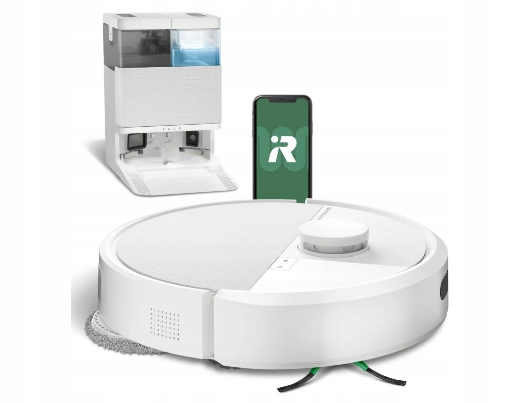 Robotický vysávač iRobot Roomba Combo Plus 405 čistiaca stanica AutoWash (biely)