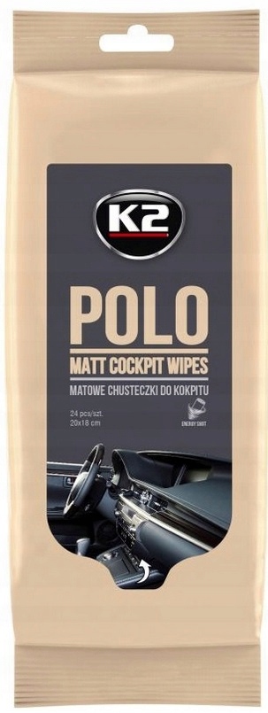

K2 Polo Matt Ściereczki Chusteczki do Kokpitu 24