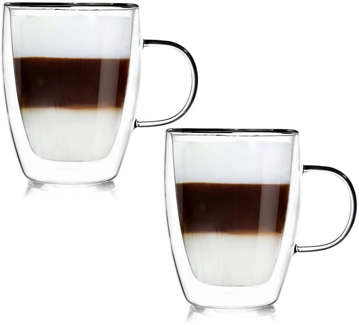 

Szklanki z podwójnym dnem termiczne 300 ml 2 szt.