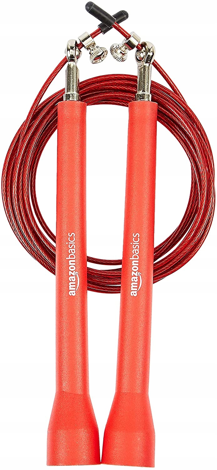 Skakanka AMAZON BASICS Jump Rope czerwona