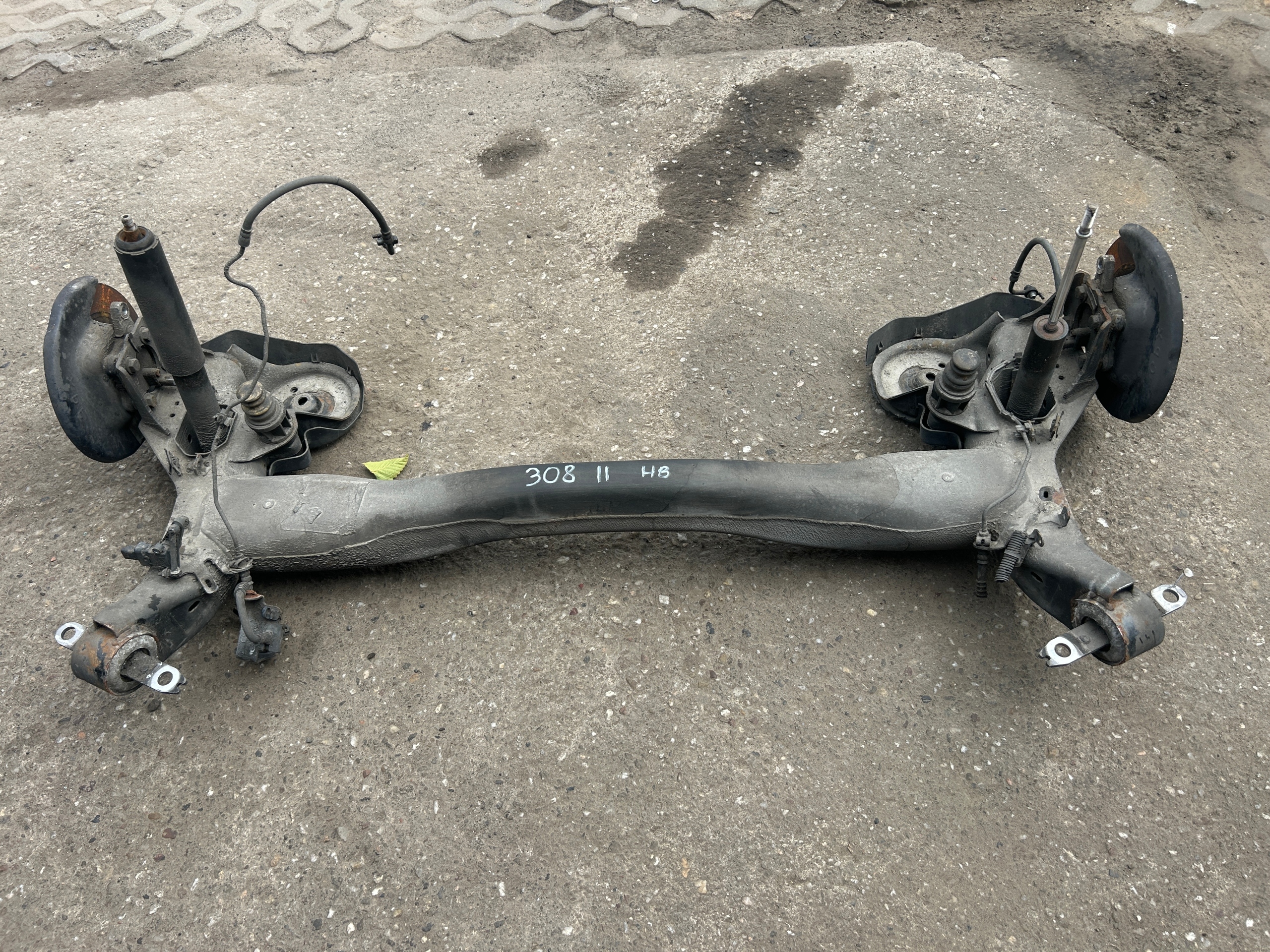 PEUGEOT 308 II T9 HB rear axis sider rear