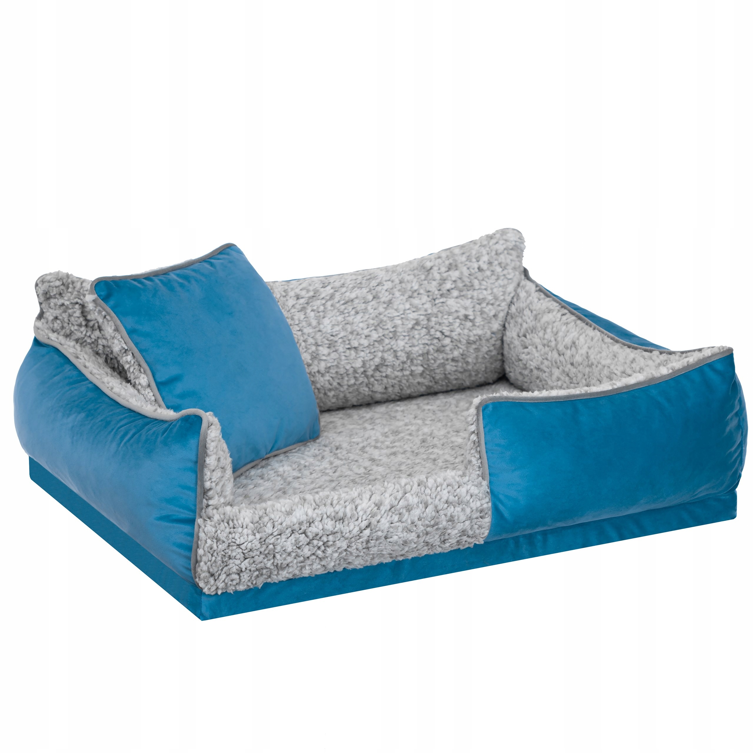 Pelíšek pro psa, obdélníková matrace pro psa, nadýchaná polštář 80x60 cm