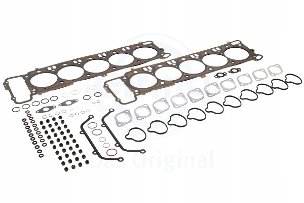 ELRING KOMPLETNY ZESTAW USZCZELEK SILNIKA GÓRA BMW 5 E60 5 E61 6 E63 Producent części Elring