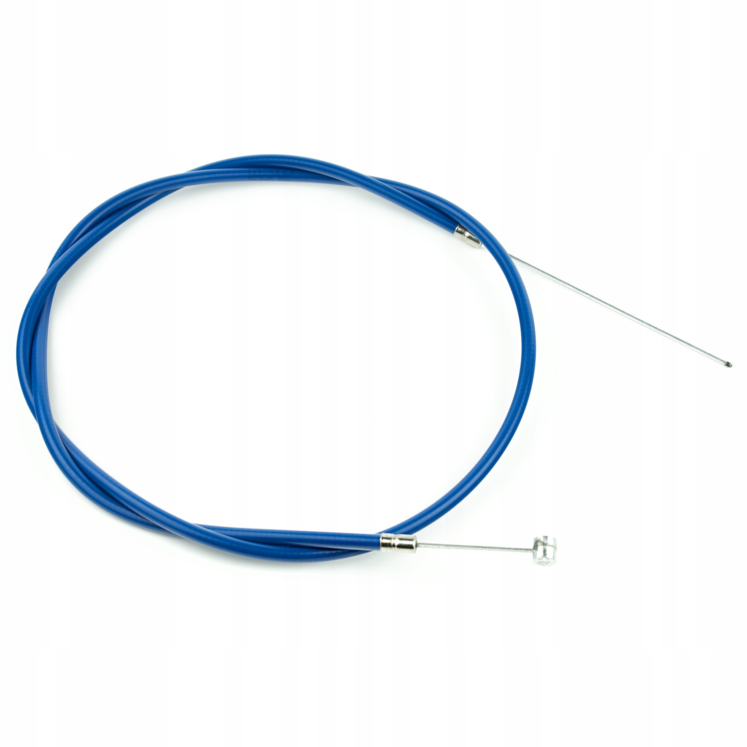 Linka hamulca rowerowa przód z pancerzem niebieska