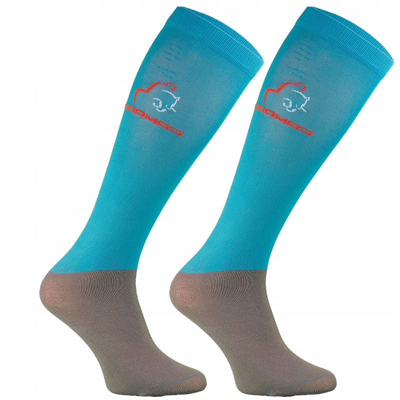

Jeździeckie skarpetki Turquoise Spjm 35-38