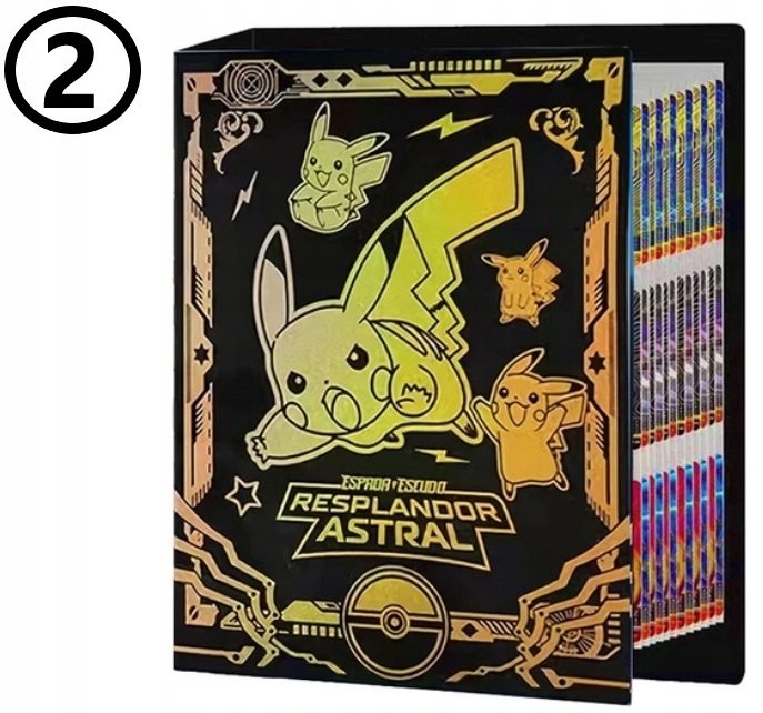 ALBUM KLASER NA KARTY POKEMON NA 240 KART Nazwa Pokemon-9