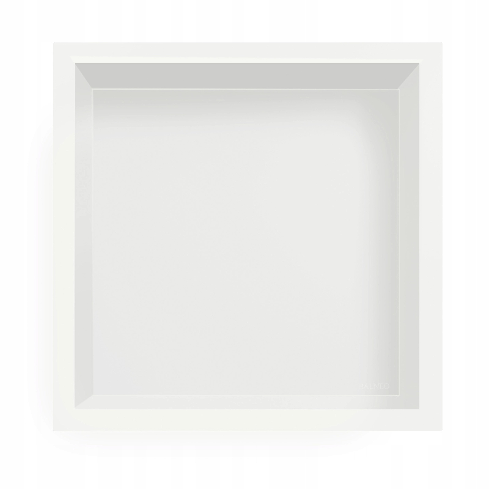 Wall-box One White Jednoduchá polica biela 30x30x7 cm, OB-WH1.