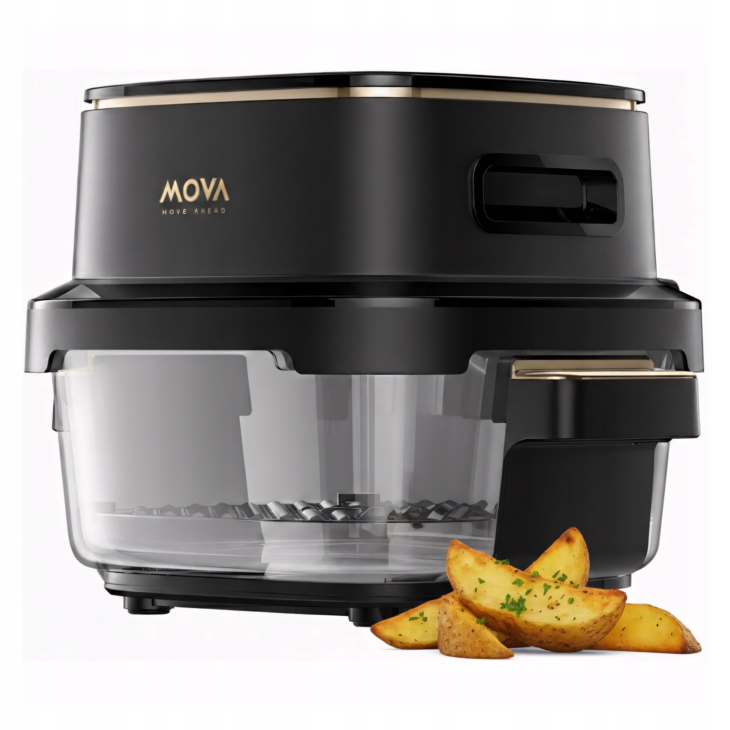 Mova AF20 Pro Frytkownica Beztłuszczowa 1700W Szklana Misa 4L