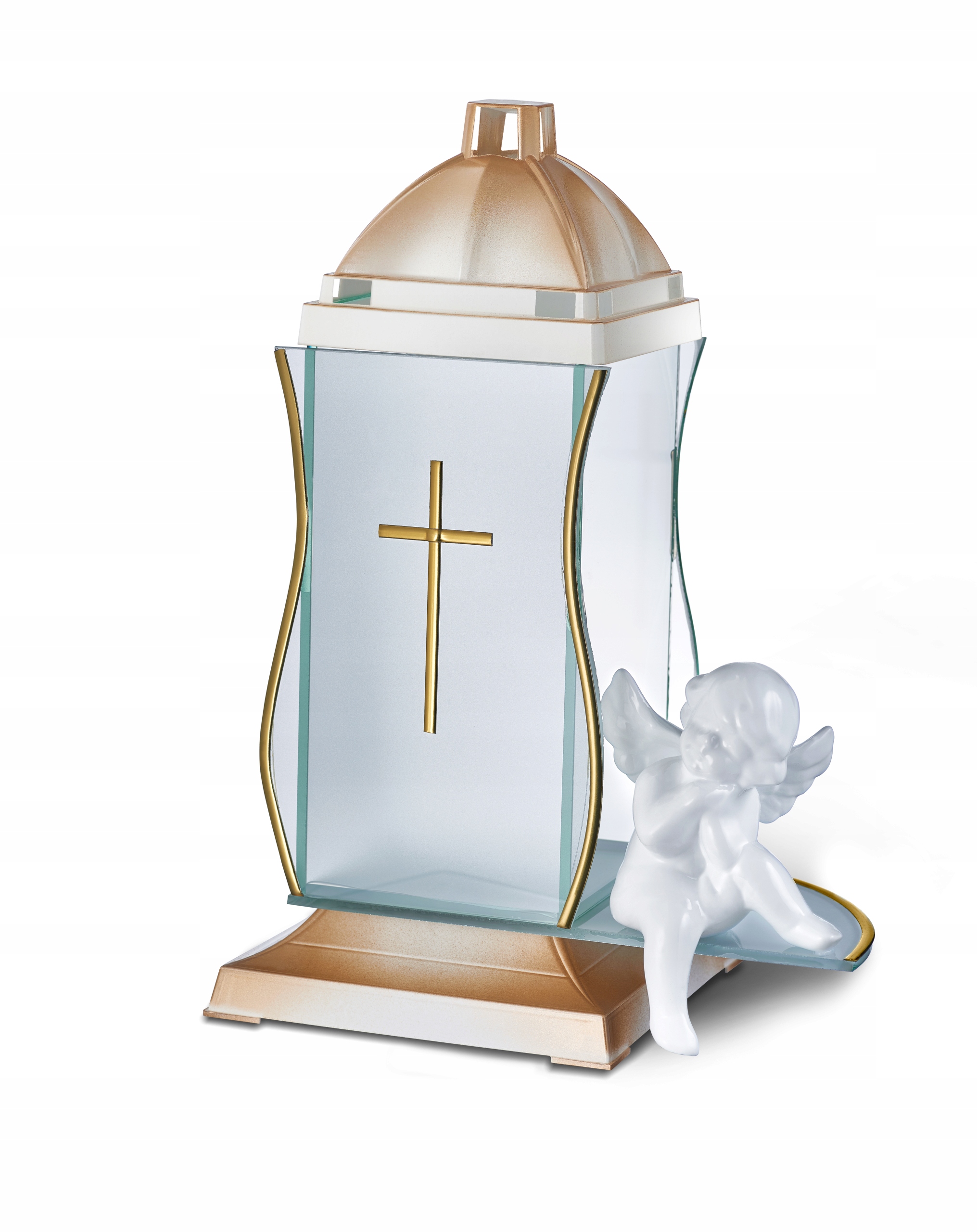 

znicz świąteczny Anioł Boże Narodzenie Kapliczka