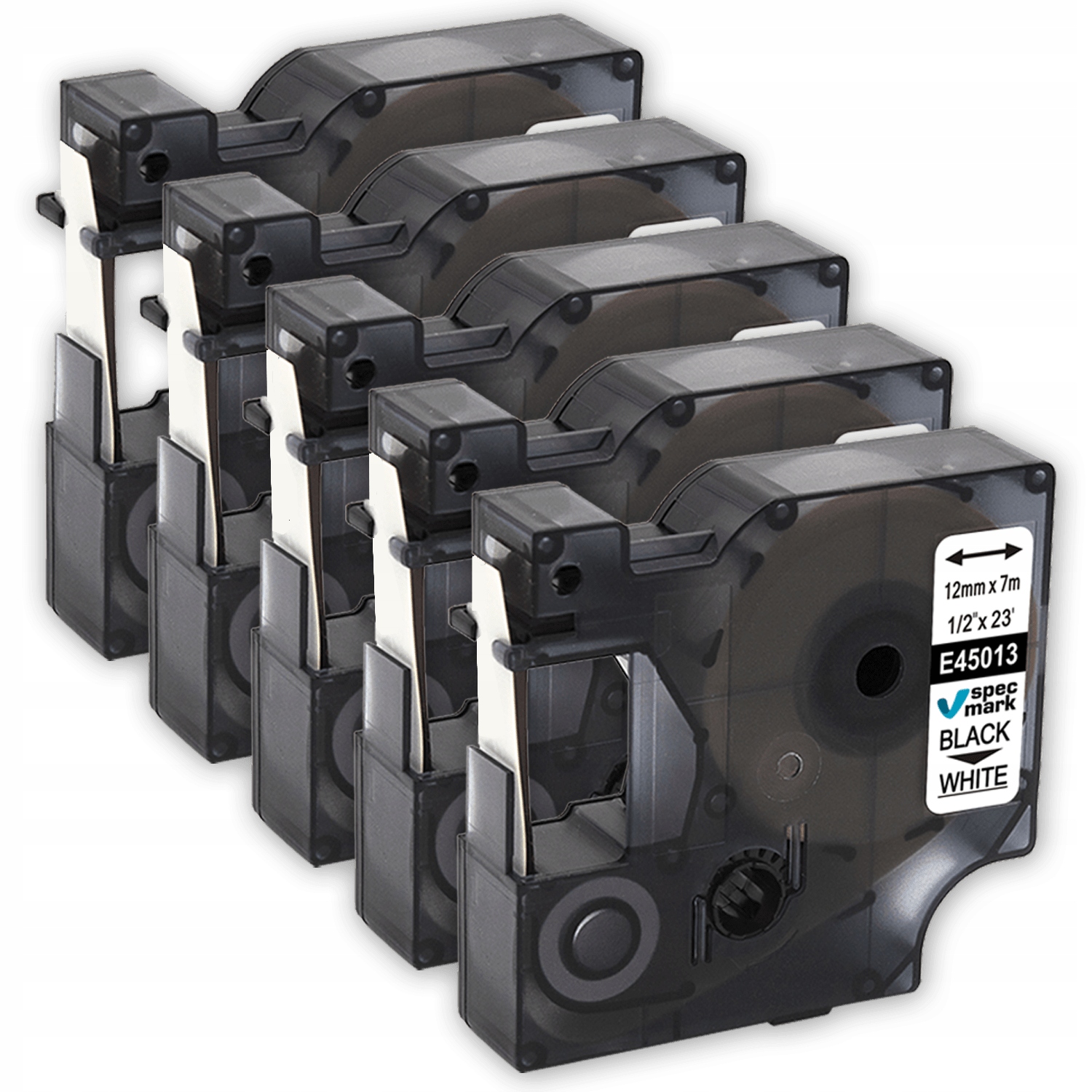 

Taśma do Dymo D1 45013 12mm S0720530 Zestaw 5 szt