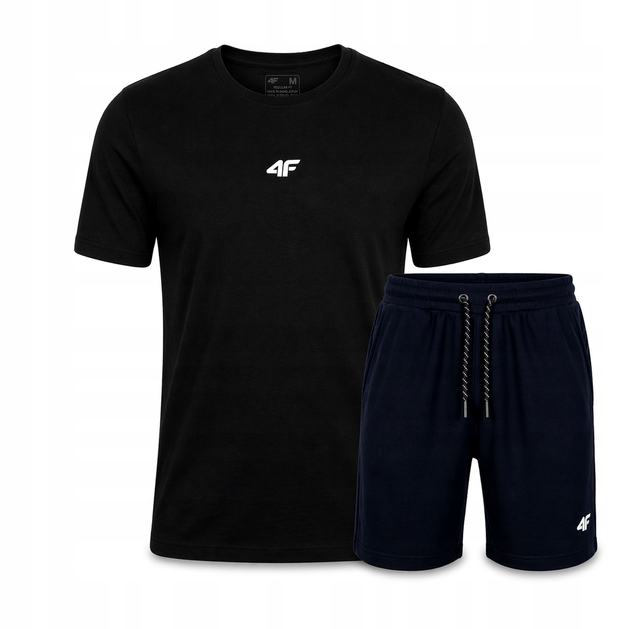 Komplet 4F Pánské Tričko Kraťasy Sportovní Set Pro Každodenní Nošení M SS26