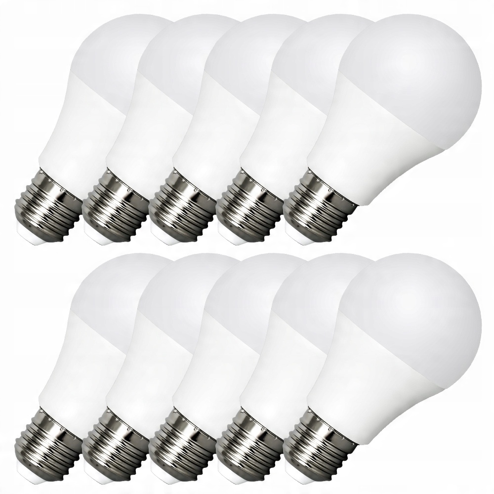 

10 x Żarówka Led E27 12W=100W A60 B.ciepła