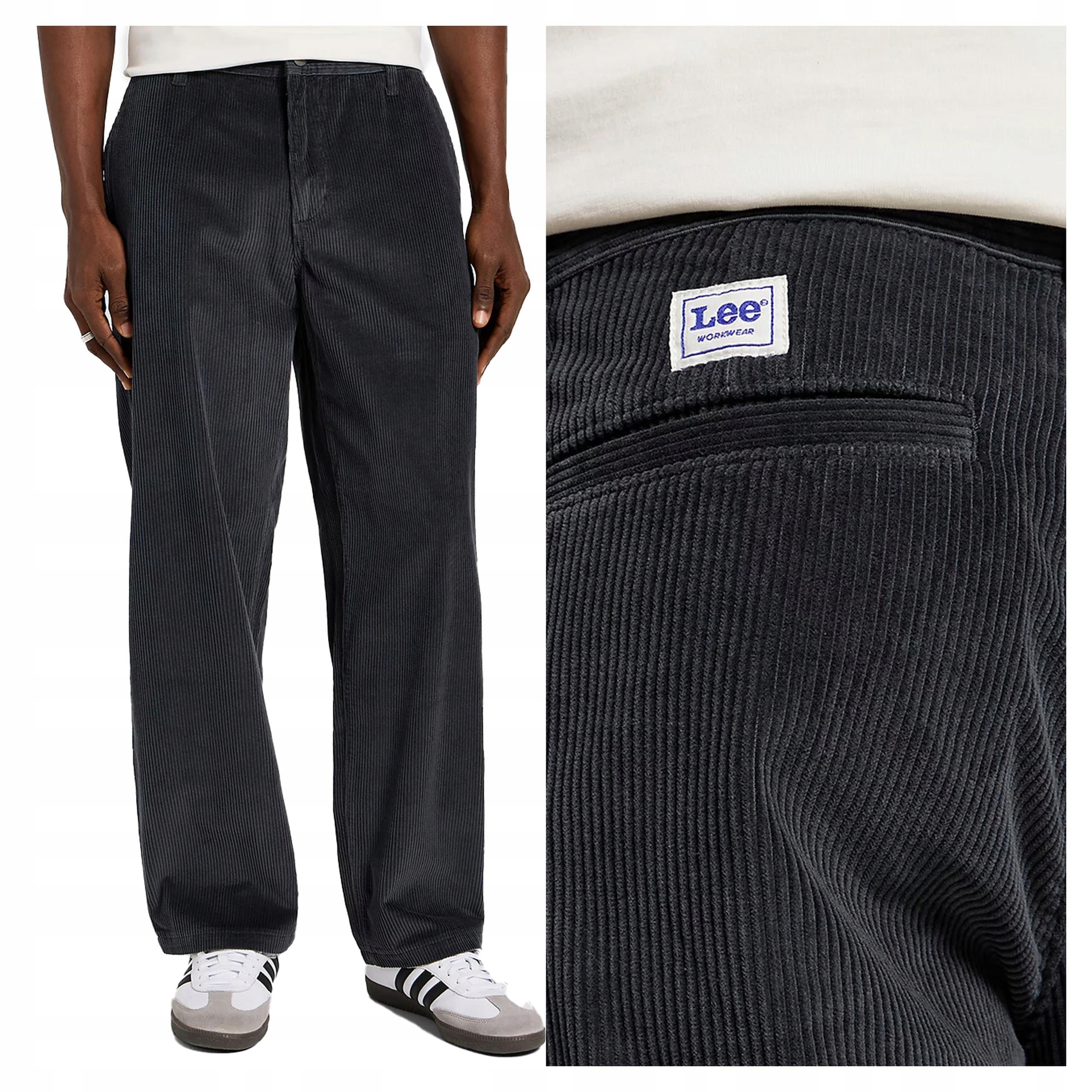 Pánské volné džíny Lee Loose Workwear Chino 33/34