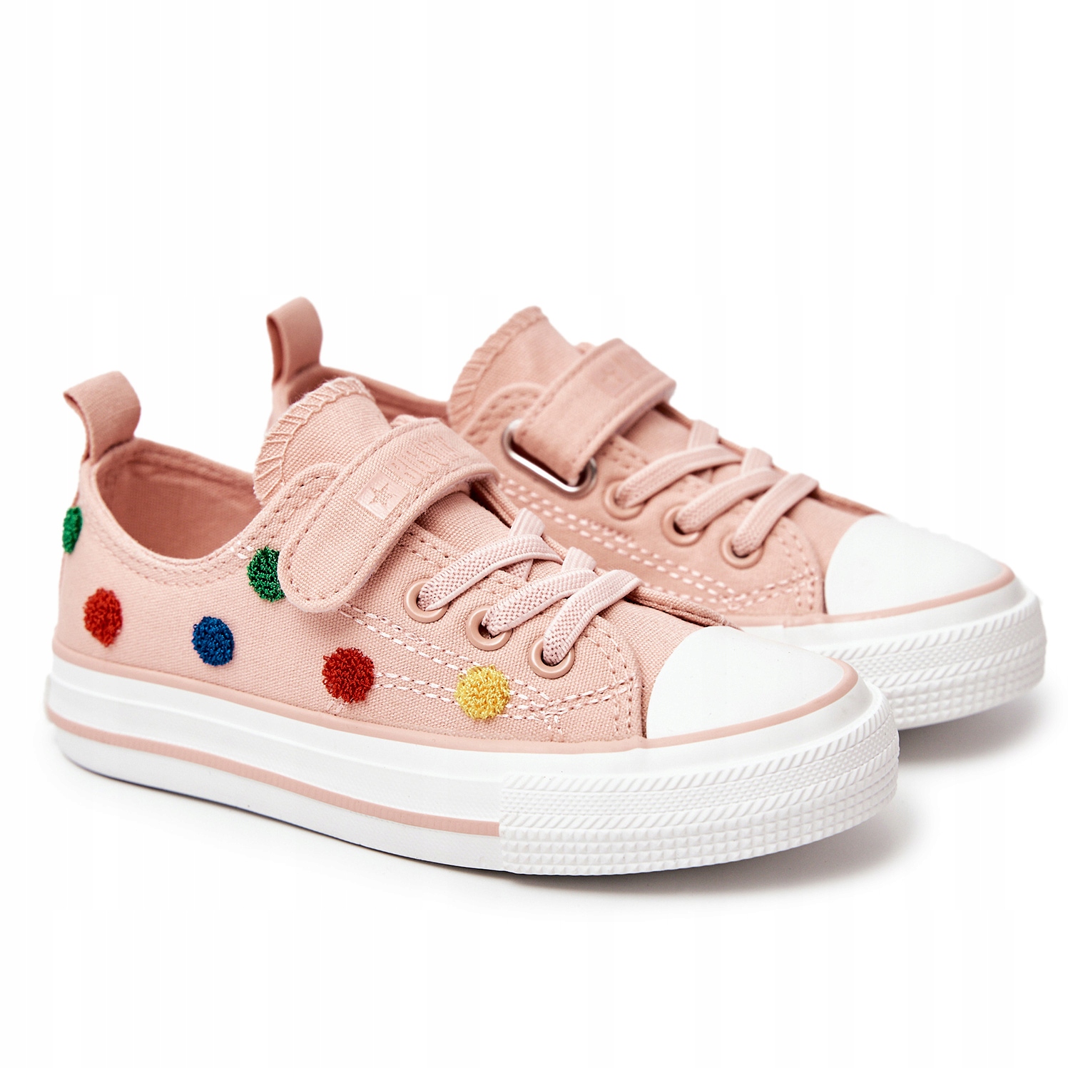 

Dziecięce Trampki Na Rzep Big Star JJ374054 Róż 30