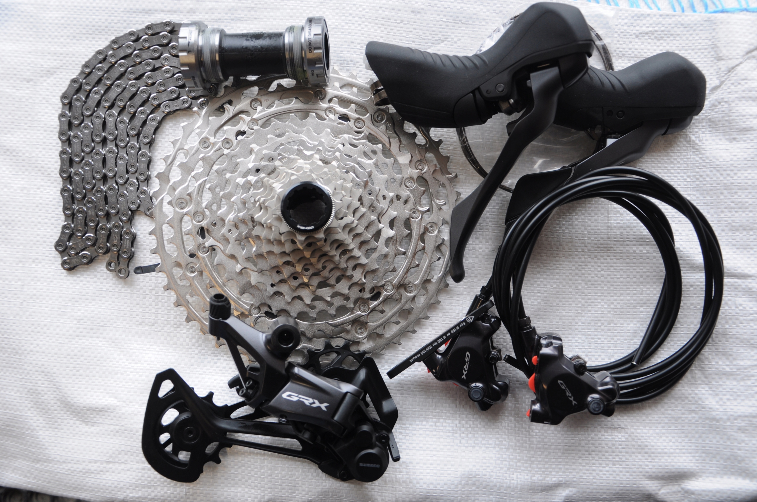 Skupina Shimano Grx 1x12 Set Korba 175 Příslušenství Gravel