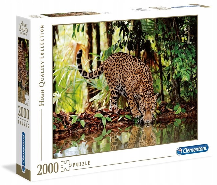 

Puzzle 2000 elementów Hq Leopard 32537 Clementoni