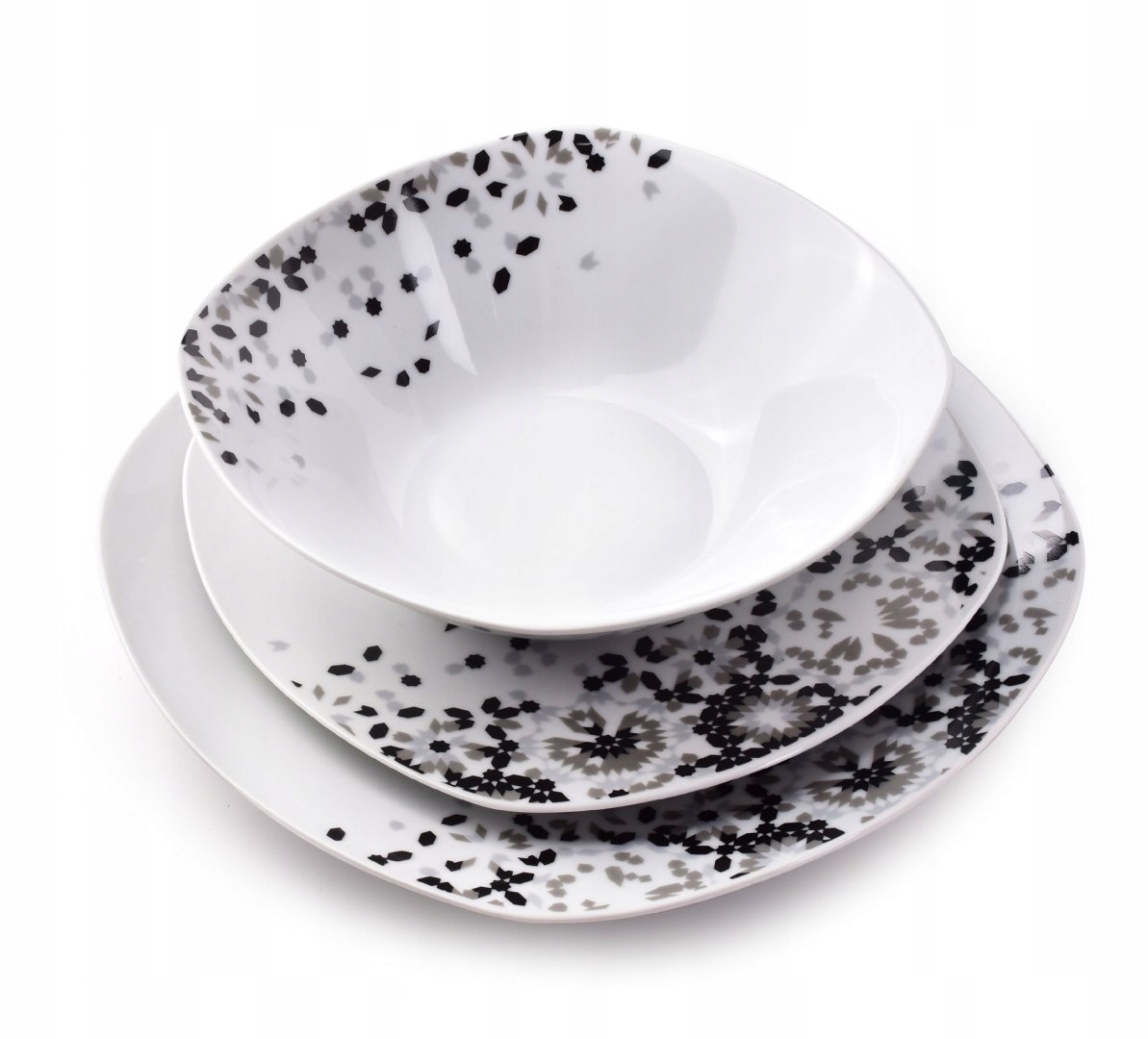 

Serwis zestaw obiadowy Lea Grey Affek Design 6/18