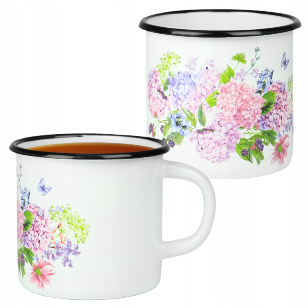 

Metalowy Kubek Emaliowany 400ML Gaz Indukcja