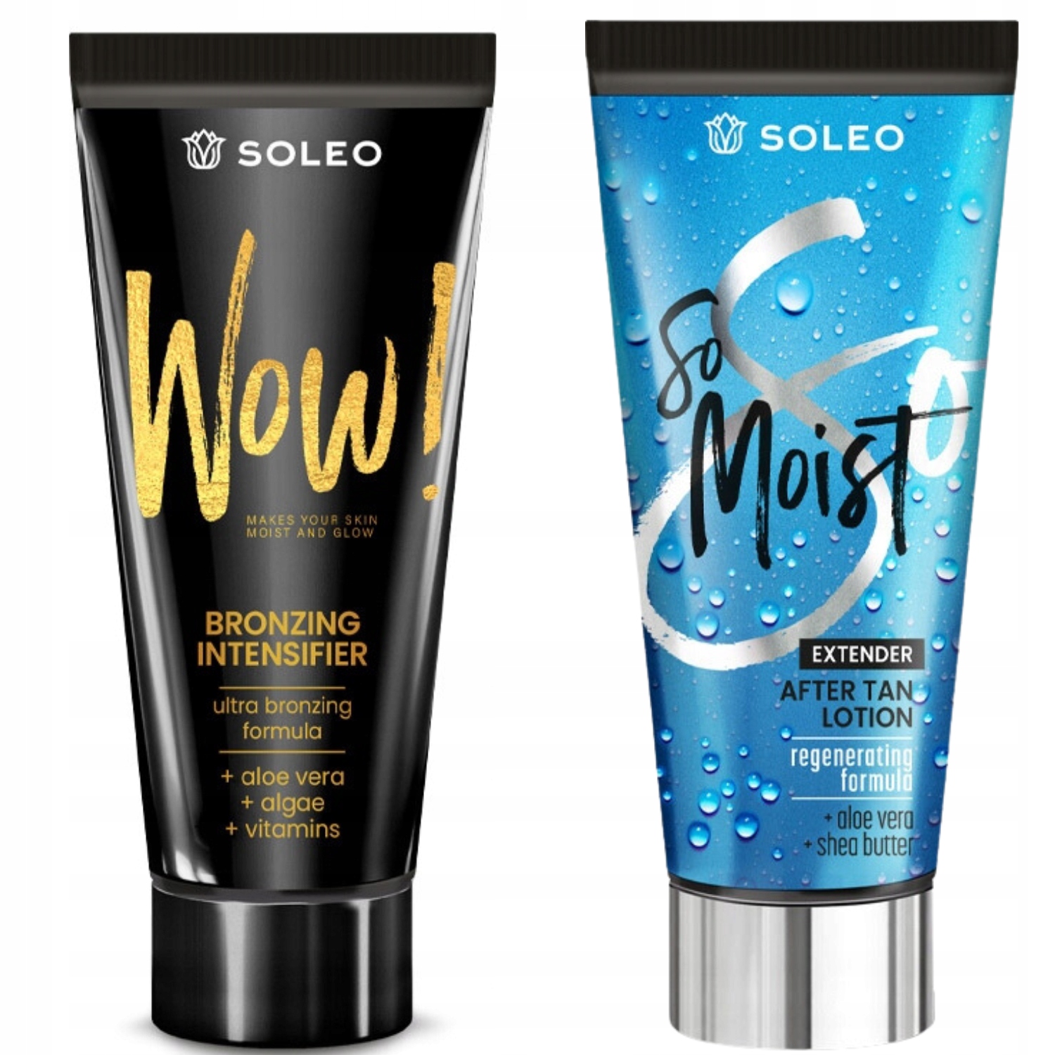 Soleo Wow 150ml Utra Bronzer Do Opalania Balsam Po Opalaniu 150ml