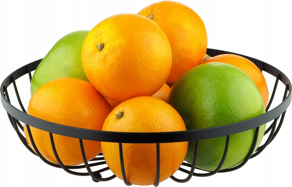 KOSZYK METALOWY NA OWOCE MISKA PATERA OZDOBNY