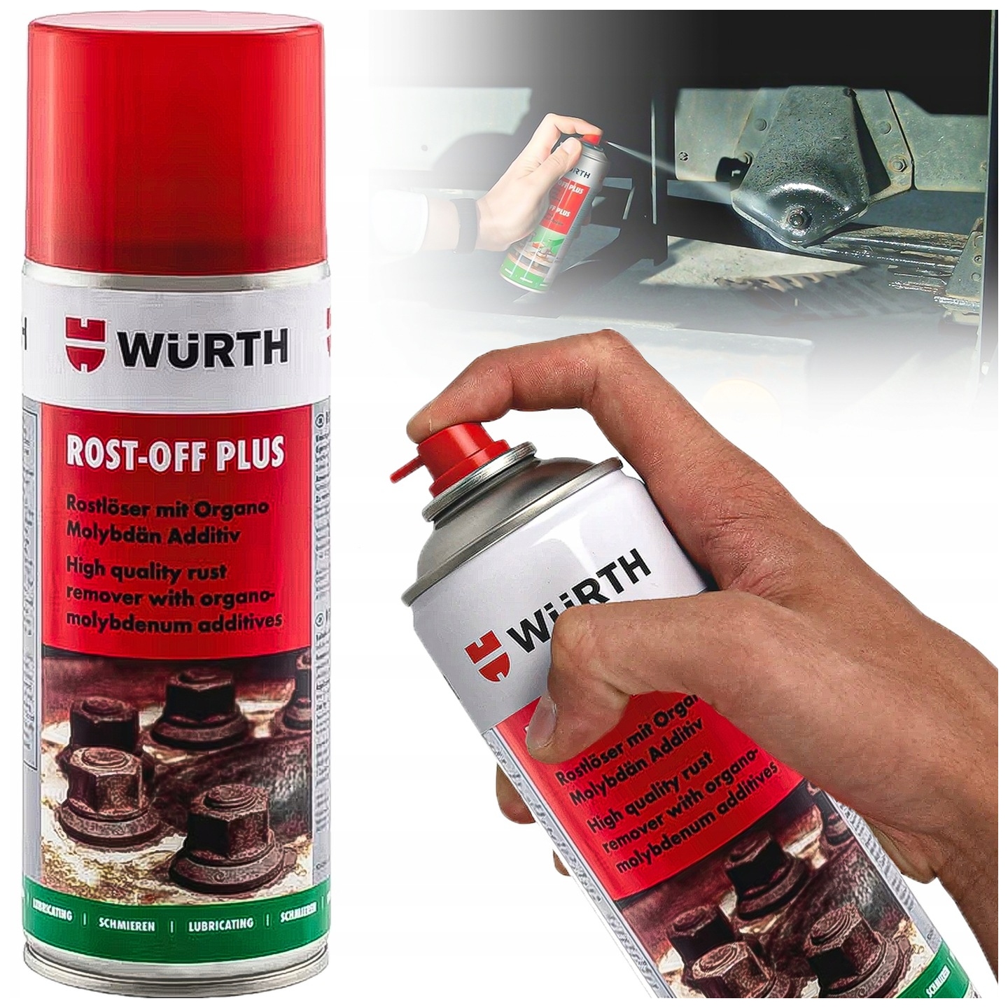 Neutralizator Odrdzewiacz Rdzy Śrub Wurth 400ml