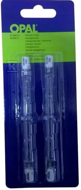 Żarnik halogenowy OPAL 120W 118mm 230V blist 2 szt