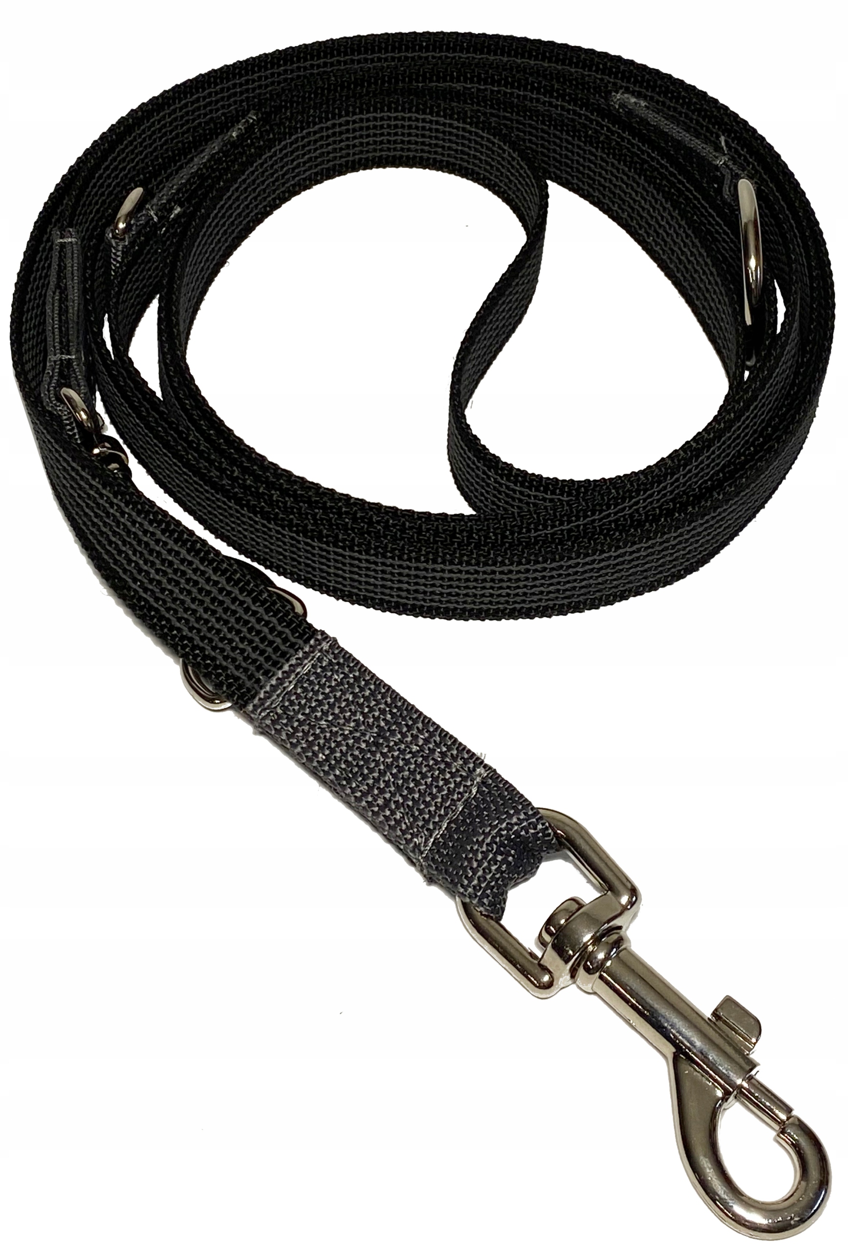 

Mocna Smycz Przepinana 140-250CM/20 Taśma Gumowana