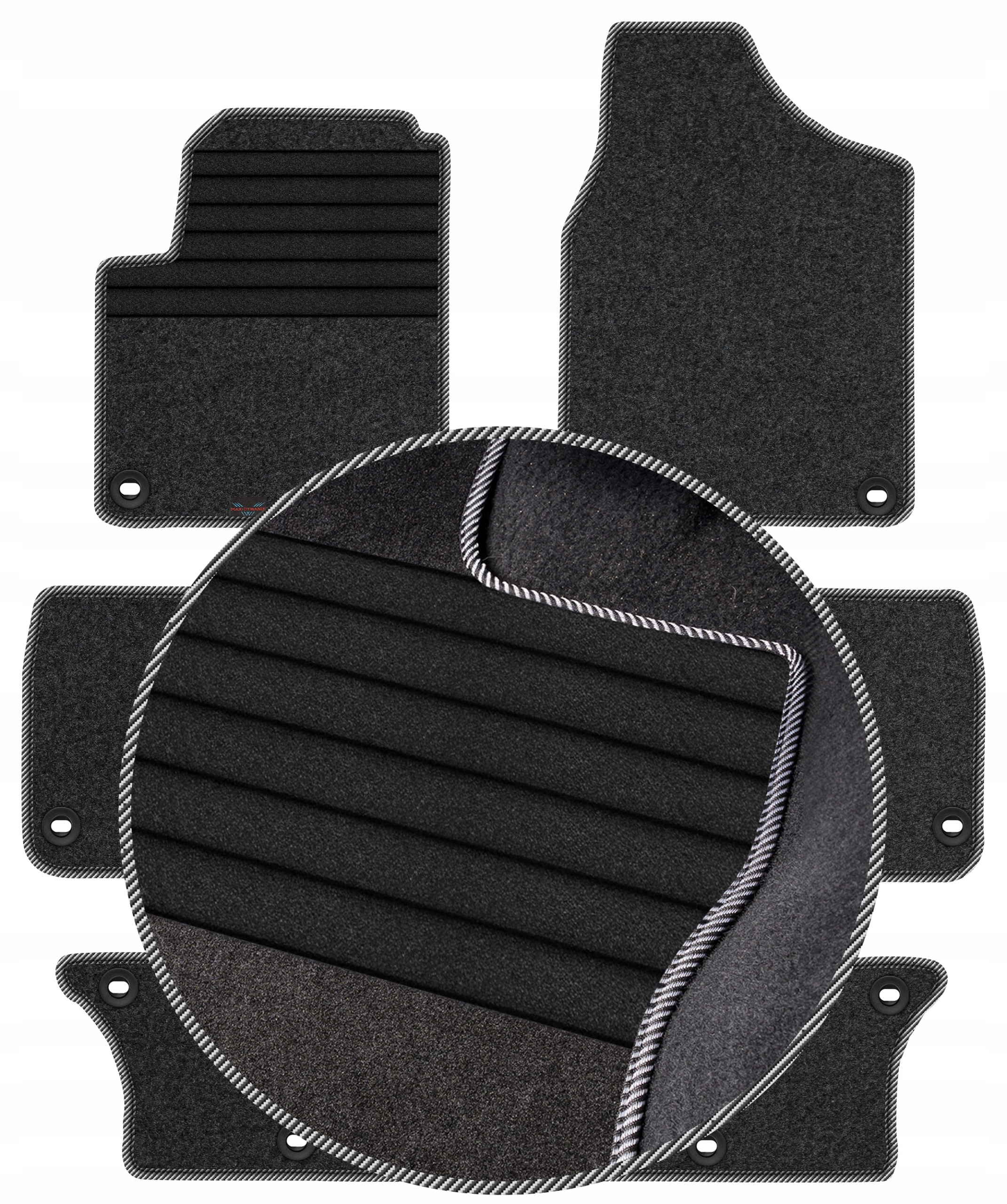 Ford Galaxy 7os 1995-2006 Velurové stěrače do auta
