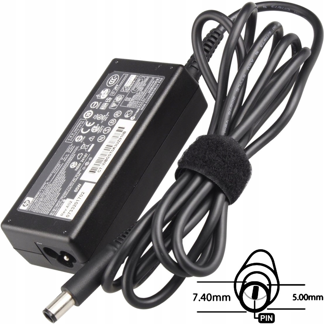 Napájací adaptér 65W 18, 5V, 7.4x5.0, originál Hp 77011040