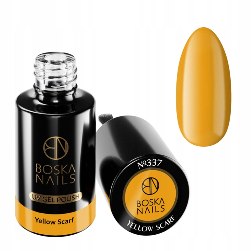 

Boska Nails Lakier hybrydowy 6ml Yellow Scarf 337