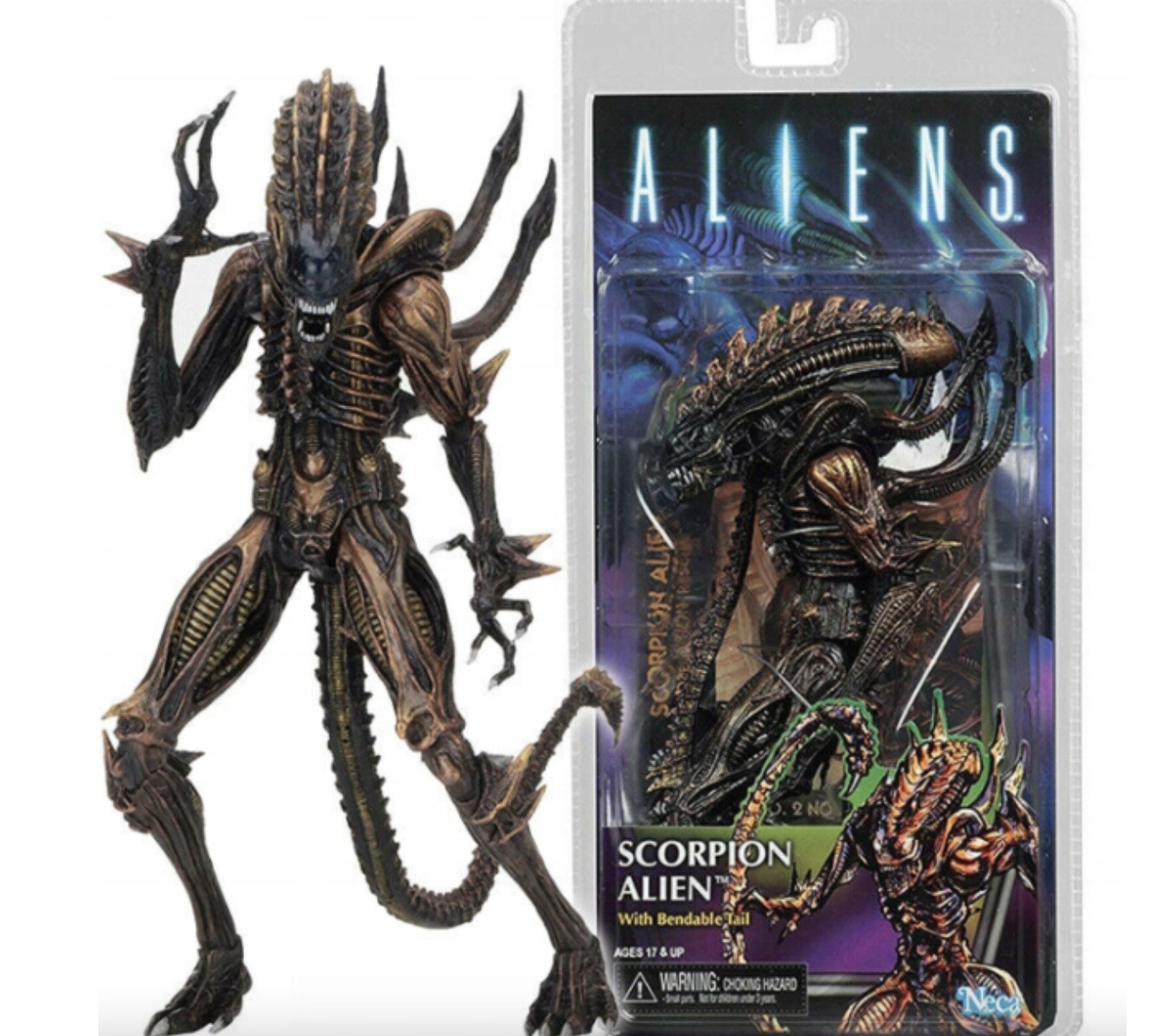 pohyblivá figurka Neca Cizinci 2 Aliens Xenomorph Scorpion 21 cm