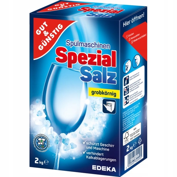 

G&g sól ochronna do zmywarki 2kg De