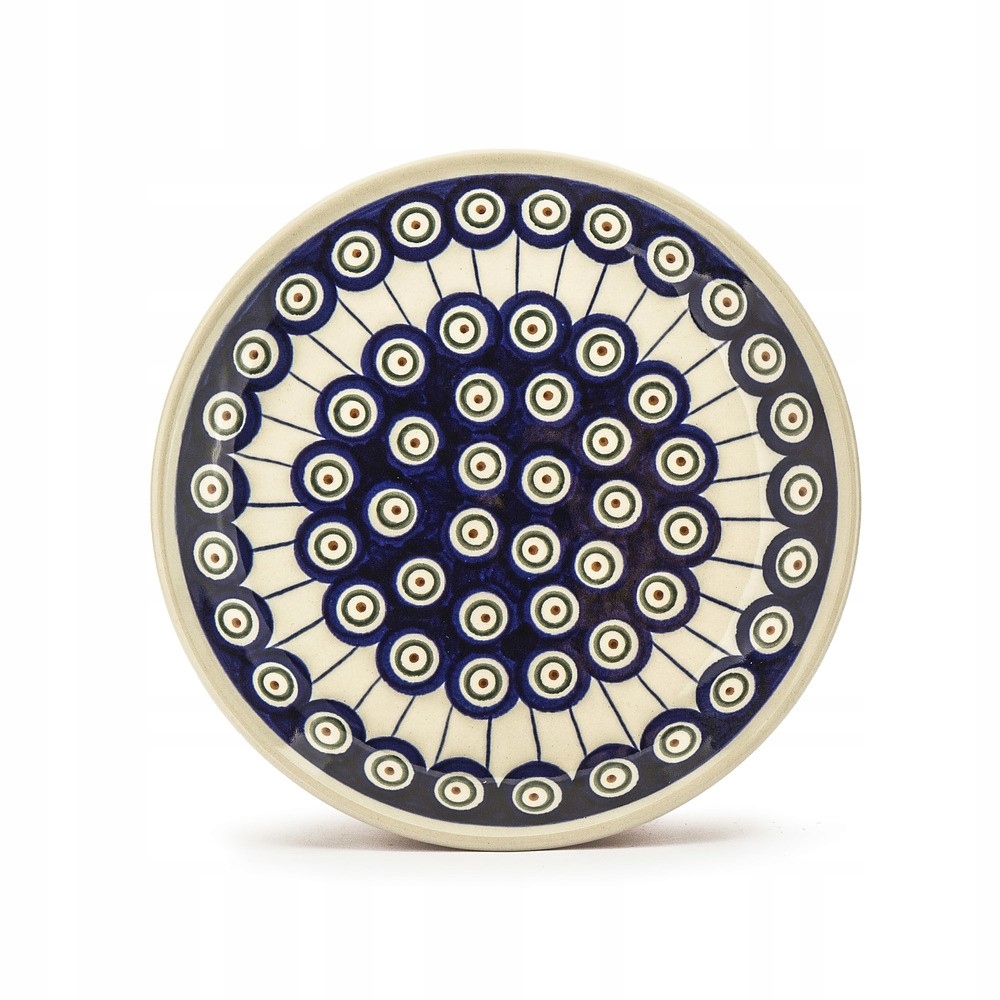 

Talerz Deserowy ceramiczny Bolesławiec dek. 8