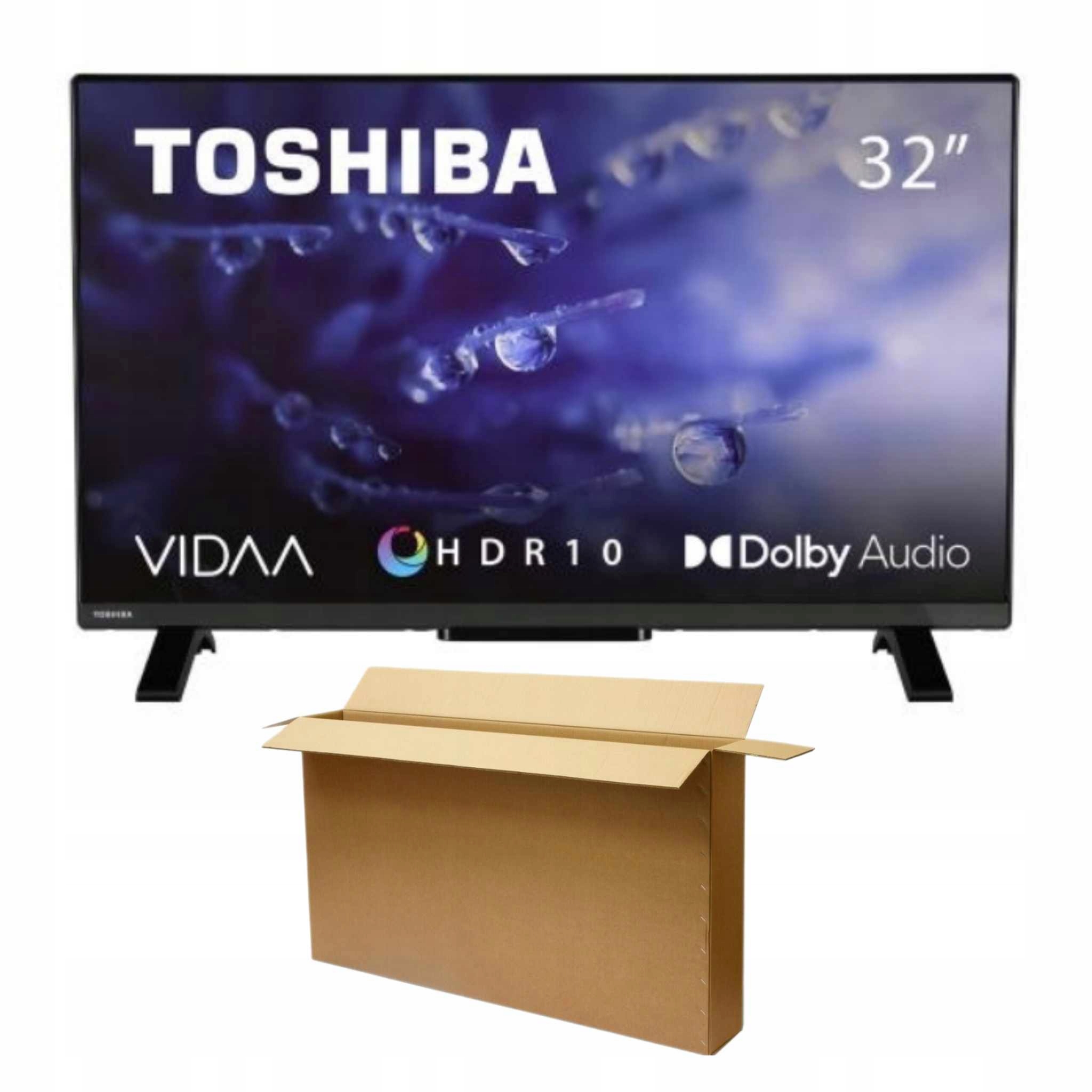 Telewizor Toshiba 32LV2E63DG 32'' Full Hd Smart Tv Dodatkowe Zabezpieczenie
