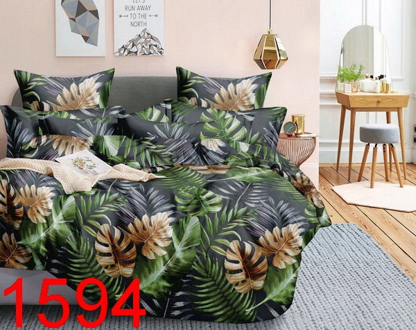 POŚCIEL 3D BAWEŁNA SATYNOWA 160x200 + 2x PODUSZKI Marka inna