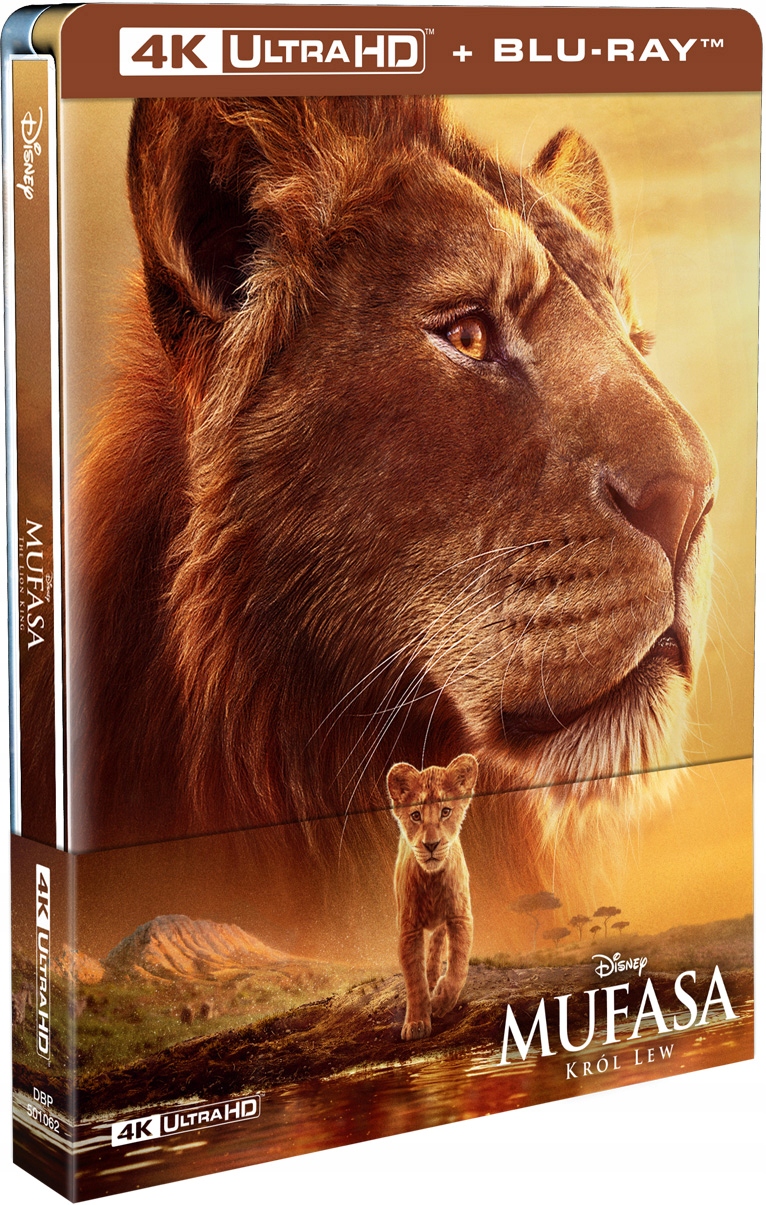 MUFASA: KRÓL LEW (2BD 4K) STEELBOOK