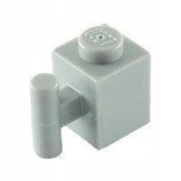 

Lego 1x1 z uchwyt 1szt. 2921 4225532 L B Gray New