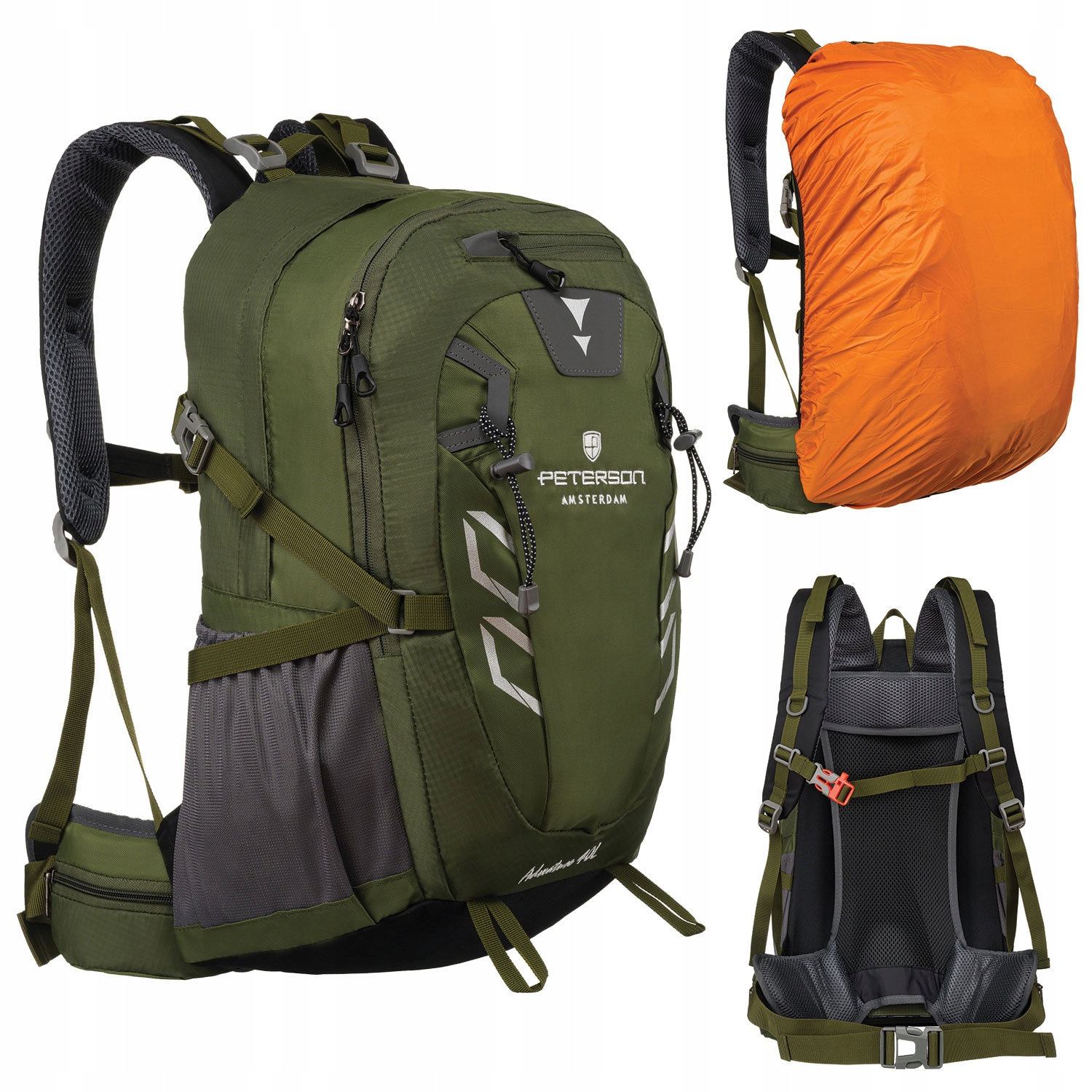 Plecak turystyczny podróżny bagaż do samolotu kabinówka 40x25x20 Peterson