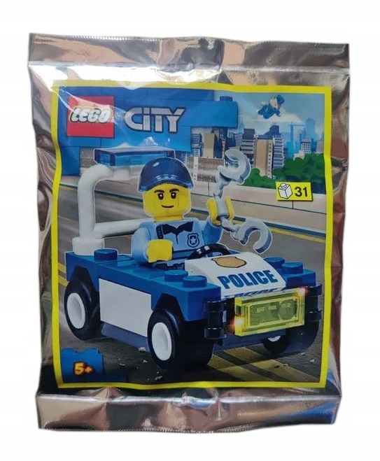 Zestaw Lego City Minifigure Polybag Policeman with Car #952201