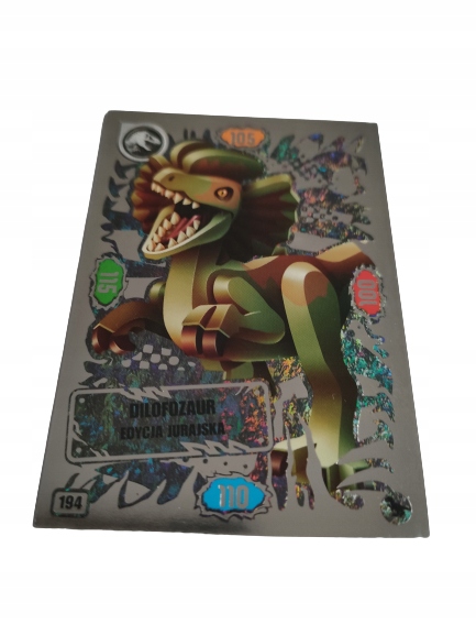 Karta Lego Jurassic World Seria 2 Numer 194
