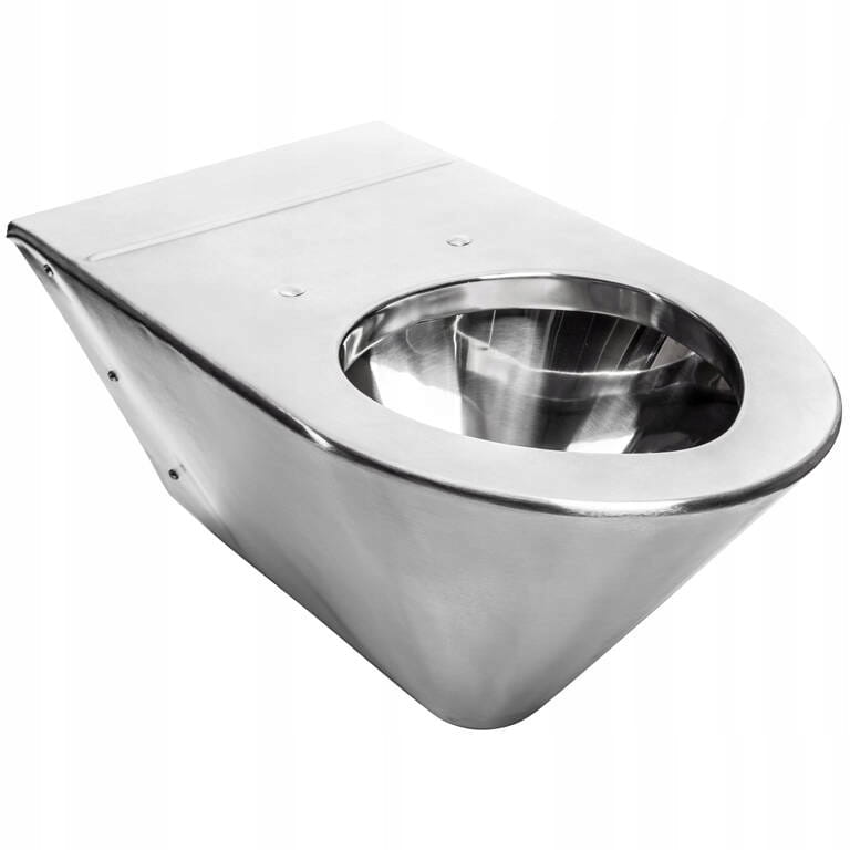 Závěsná Wc mísa pro osoby se zdravotním postižením ocel ušlechtilá matná