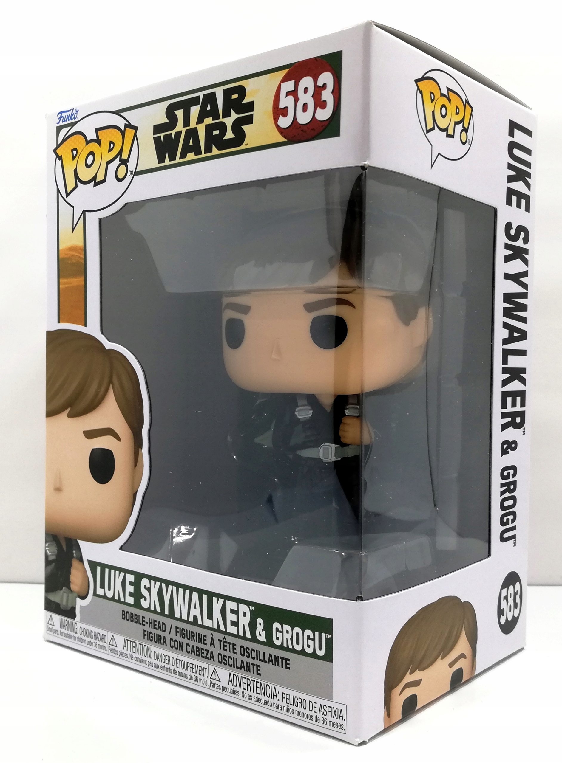 Funko Pop! Luke Skywalker And Grogu Star Wars 583