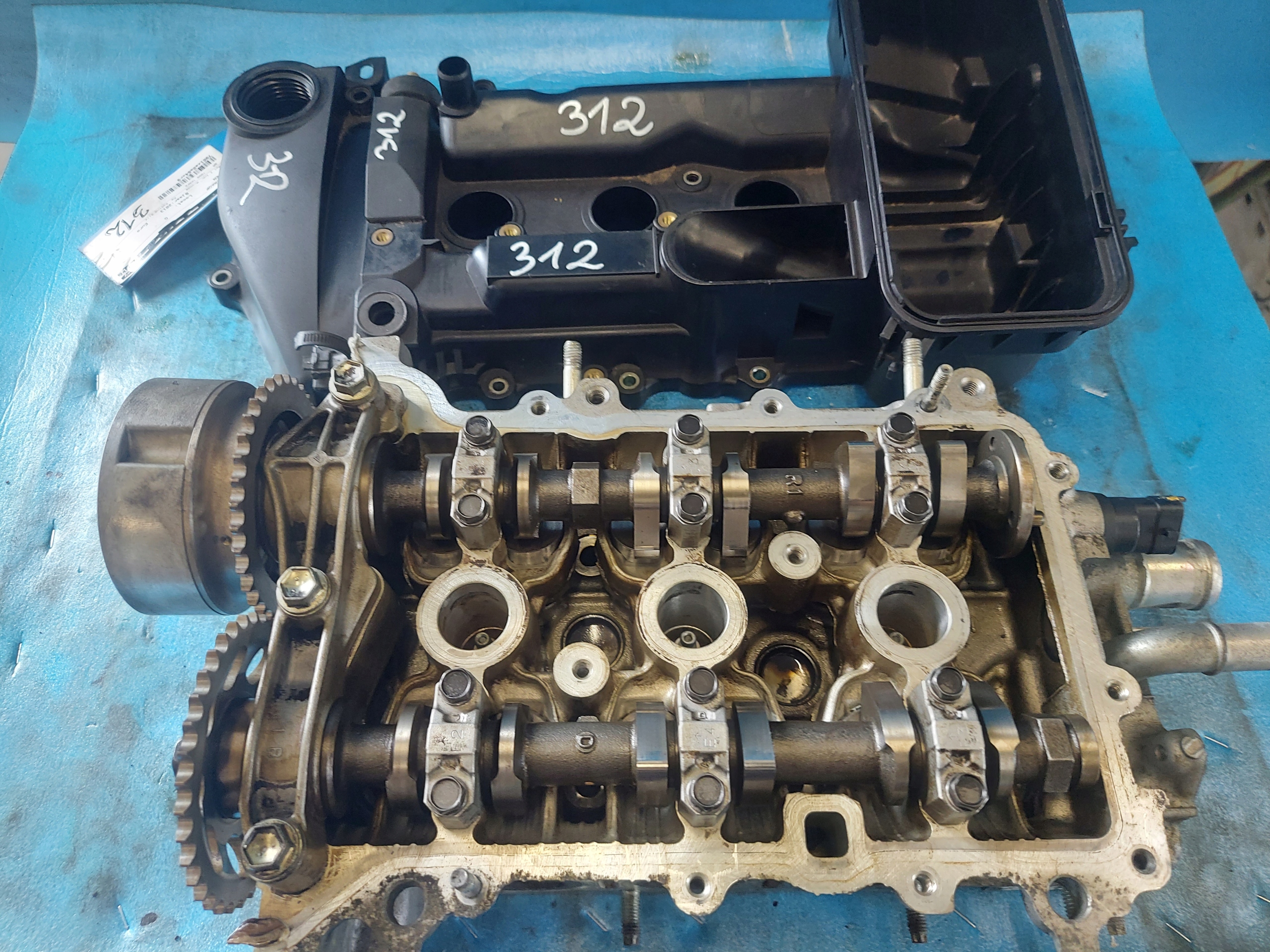 TESTATA CITROEN C1 1.0 B 1KRFE 11G13Y10521
